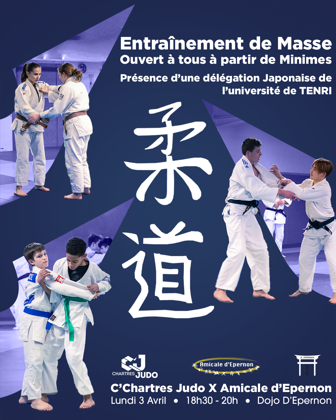 JUDO - Une délégation universitaire Japonaise à Epernon !