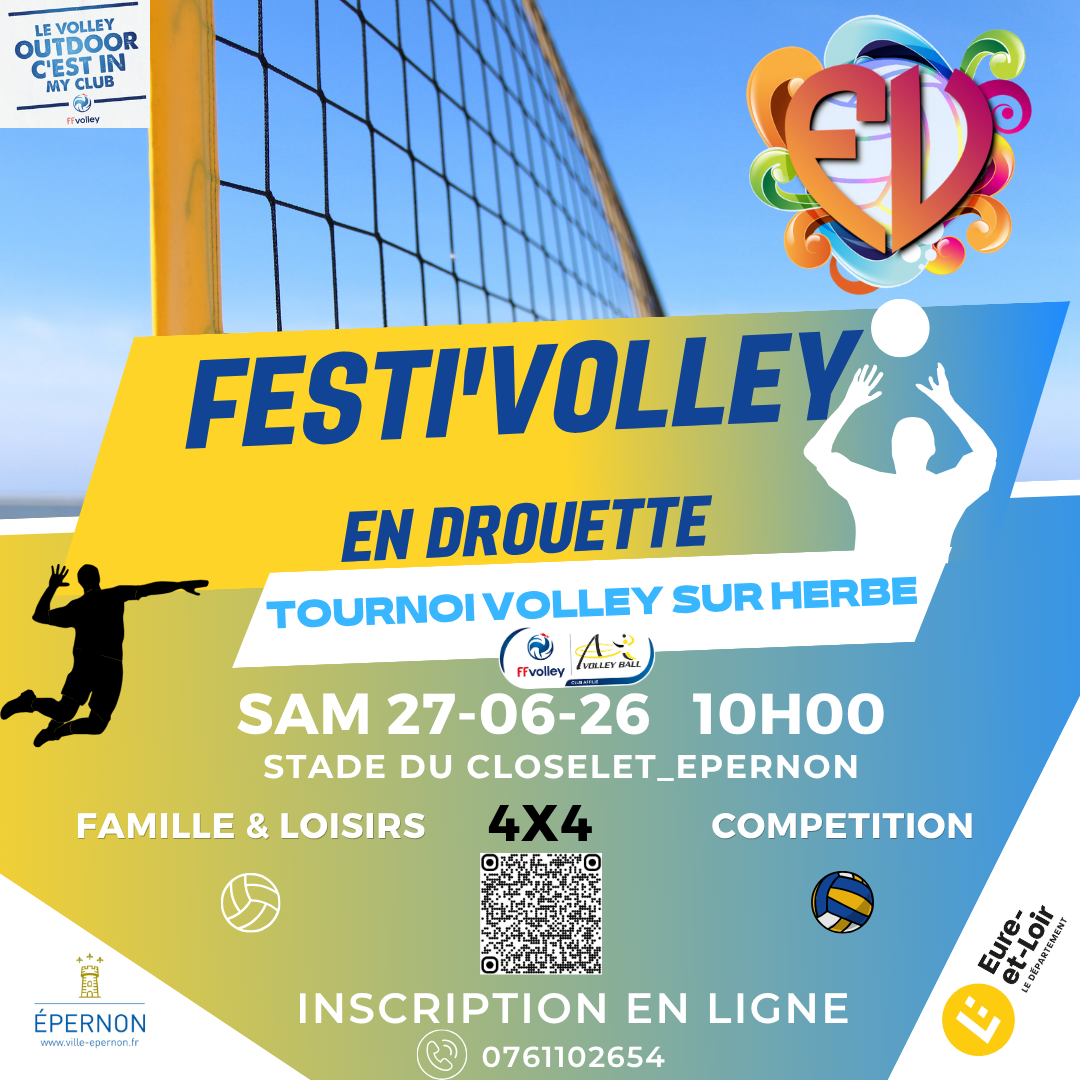 Tournoi sur herbe Festi'Volley