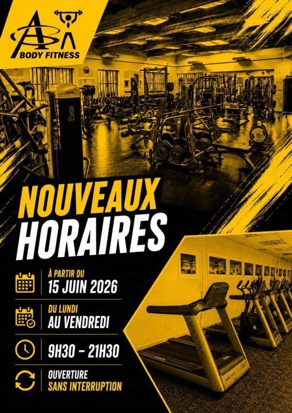 Evolution des horaires