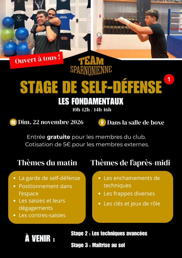 Stage Self Defense 