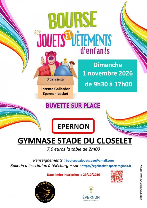 Bourse aux jouets